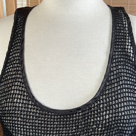 Ariat Bette Shimmer Netted Tank S - Picture 5 of 11